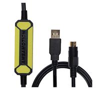 RIDENS AMSAMOTION USB-SC09-FX for câble de Programmation PLC Compatible FX-USB-AW immunité FX2N/FX1N/FX0N/FX0S/FX1S/FX3U
