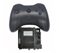 Rideon Ensemble télécommande et récepteur pour enfant 24 g Émetteur compatible avec Zm Dr04 Plus Dr01 modèles 6 V ou 12 V Gen (DR01 7 broches et RC)