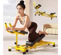 RIDEONMOP Machine de Gymnastique Twist de la Colonne vertébrale, Machine pour Abdos pour entraînement du Dos, des fessiers et des Jambes, Machine à Abdos réglable pour Salle de Sport à Domicile