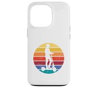 Rider Trottinette Electrique Vintage Retro City Life Coque pour iPhone 13 Pro