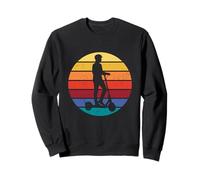 Rider Trottinette Electrique Vintage Retro City Life Sweatshirt
