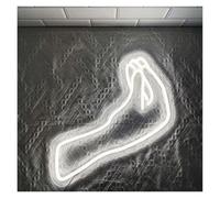 Riderai enseigne lumineuse au néon Geste Italien pour Enseigne Néon Lumière LED Dimmable pour usb Pour Maison Chambre Restaurant Bar Cuisine Hôtel Magasin Décoration murale 33cm×31cm