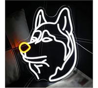 Riderai enseigne lumineuse au néon Pour lampe néon Pet Shop Dog House Par hôpital Zoo Salon Hôtel Bar Magasin Décoration murale