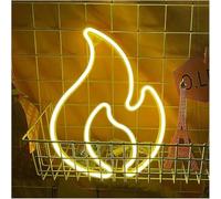 Riderai enseigne lumineuse au néon Pour LED néon signe Enseigne Au Néon De Flamme, Panneau Lumineux Pour Chambre D'enfants Lampe Suspendue(Neon-5)