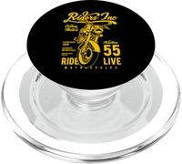 Riders Inc 1955 Vintage Retro Moto Design PopSockets PopGrip pour MagSafe