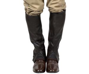 Riders Trend 100323B-BRN-XXS Mini Chaps XXS/Mollet 27-31 cm/Hauteur 36 cm