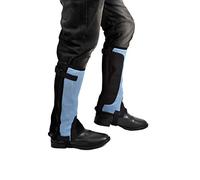 Riders Trend 100800241-BLUBLK-XXL Mini Chaps XXL/Mollet 39-44 cm/Hauteur 44 cm