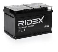 RIDEX 1S0039 Batterie 12V 70Ah 640A B13 Batterie au plomb, avec poignets, sans jauge de niveau Compatible avec VW Golf II 3/5 portes 19E, 1G1 Golf III 3/5 portes 1H1 Lupo/Lupo 3L 6X1, 6E1