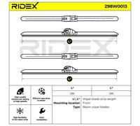 RIDEX 298W0013 Essuie-glace