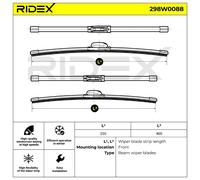 RIDEX 298W0088 Essuie-glace