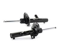 RIDEX 2x Amortisseur Avant 2x Jeu, Pression de gaz Compatible avec VW Golf VII 3/5 portes 5G1, BQ1, BE1, BE2 Tiguan II AD1, AX1 Golf VII Variant BA5, BV5 Golf VIII 3/5 portes CD1 Touran II 5T1