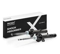 RIDEX 2x Amortisseur Avant Avant Droite Avant Gauche Pression de gaz Compatible avec CITROËN C3 I 3/5 portes FC, FN, RENAULT Laguna II 5 portes BG, BG0/1