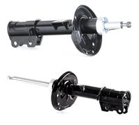 RIDEX 2x Amortisseur Avant Avant Droite Avant Gauche Pression de gaz Compatible avec FIAT Doblo II Van/Break 263 Doblo II Break 263 Doblo II Camion plate-forme/Châssis 263, OPEL Combo D Tour X12