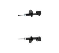 RIDEX 2x Amortisseur Avant Avant Droite Avant Gauche Pression de gaz Compatible avec SUZUKI IGNIS II