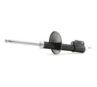 RIDEX 2x Amortisseur Avant Pression d'huile Compatible avec RENAULT Super 5 3/5 portes B40, C40 R5 3/5 portes 122 Super 5 Van S40
