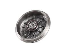 RIDEX 2x Tambour de frein Arrière Frein à Tambour 123B0058 avec roulement avec bague ABS