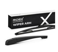 RIDEX 301W0027 Bras d'essuie-glace Arrière avec cache avec balai d'essuie-glace intégré Compatible avec PEUGEOT 307 3/5 portes 3A/C
