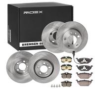 RIDEX 3405B0314 Disques et plaquettes de freins