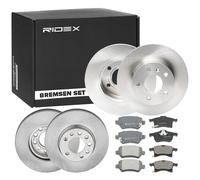 RIDEX 3405B0318 Disques et plaquettes de freins