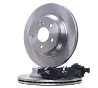 RIDEX 3405B0876 Disques et plaquettes de freins