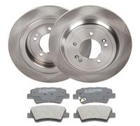 RIDEX 3405B1903 Set d'essieu Disques et plaquettes de freins Arrière sans moyeu de roue sans roulement de roue sans boulon de fix° de roue Compatible avec HYUNDAI Tucson TL, TLE