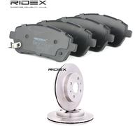 RIDEX 3405B3407 Disques et plaquettes de freins