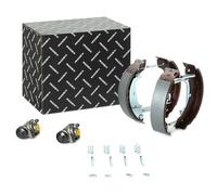 RIDEX 3859B0004 Kit de freins à tambour Arrière avec cylindre de roue Compatible avec RENAULT Clio 2 3/5 portes BB, CB, BB0/1/2, CB0/1/2