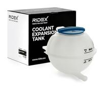 RIDEX 397E0266 Vase d'expansion liquide de refroidissement avec capteur avec bouchon de fermeture Compatible avec VW Polo V 3/5 portes 6R1, 6C1