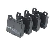 RIDEX 402B0082 Set d'essieu Plaquettes de frein Arrière avec tôle anti-bruit Compatible avec OPEL Corsa D 3/5 portes S07