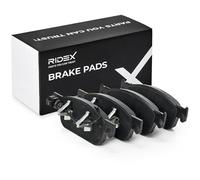 RIDEX 402B0625 Set d'essieu Plaquettes de frein Avant avec clip de piston Compatible avec VW Transporter T5 Van 7HA, 7HH, 7EA, 7EH