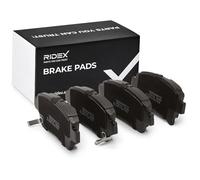 RIDEX 402B0698 Set d'essieu Plaquettes de frein Avant Compatible avec TOYOTA Yaris 3/5 portes P1