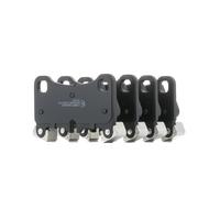 RIDEX 402B0766 Plaquettes de frein
