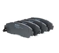RIDEX 402B1037 Set d'essieu Plaquettes de frein Avant sans accessoires avec tôle anti-bruit Compatible avec HONDA CR-V III RE