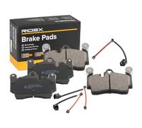 RIDEX 402B1783 Set d'essieu Plaquettes de frein des deux côtés du pont Arrière avec masses d'équilibrage avec tôle anti-bruit Compatible avec VW Touareg I 7LA, 7L6, 7L7