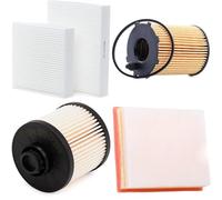 RIDEX 4055F34761 Kit de filtres avec joints avec joint d'étanchéite avec bague d'étanchéité convient pour PEUGEOT 208 I 3/5 portes (CA, CC) Diesel