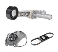 RIDEX 4172P0105 Pompe à eau+Jeu de courroie trapézoïdale à nervures