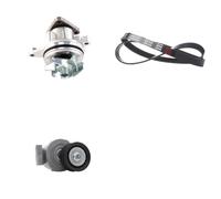 RIDEX 4172P0127 Pompe à eau + kit de courroie d'accessoire