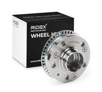 RIDEX 653W0002 Moyeu de roue Avant Arrière avec bague ABS sans roulement de roue Compatible avec VW Golf 4 3/5 portes 1J1
