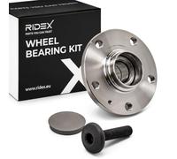 RIDEX 654W0005 Kit de roulement de roue des deux côtés du pont Arrière avec graisseur avec vis Compatible avec VW Golf 7 3/5 portes 5G1, BQ1, BE1, BE2