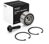 RIDEX 654W0015 Kit de roulement de roue des deux côtés de l'Avant des deux côtés du pont Arrière sans bague ABS avec vis Compatible avec AUDI A4 B7 Avant 8ED