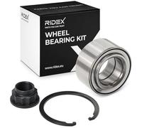 RIDEX 654W0085 Kit de roulement de roue des deux côtés de l'Avant avec bague magnétique intégré Compatible avec CITROËN C4 II 5 portes B7, NC