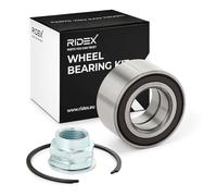 RIDEX 654W0178 Kit de roulement de roue Avant Gauche Avant Droite des deux côtés de l'Avant Arrière avec écrou avec anneau de freinage avec bague magnétique intégré Compatible avec FORD