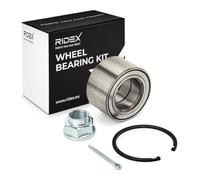 RIDEX 654W0393 Kit de roulement de roue des deux côtés de l'Avant avec capteur ABS intégré Compatible avec TOYOTA bB II QNC2