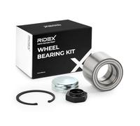 RIDEX 654W0438 Kit de roulement de roue Avant Gauche Avant Droite avec graisseur avec anneau de freinage Compatible avec FIAT Ducato III Van 250, 290