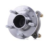 RIDEX 654W0586 Kit de roulement de roue des deux côtés du pont Arrière avec capteur ABS intégré avec vis/boulons Compatible avec FORD C-Max II DXA/CB7, DXA/CEU