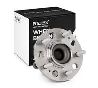 RIDEX 654W0676 Kit de roulement de roue des deux côtés du pont Arrière avec bague ABS Compatible avec HYUNDAI ix35 LM, EL, ELH