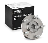 RIDEX 654W1378 Kit de roulement de roue des deux côtés de l'Avant avec capteur ABS intégré Compatible avec HYUNDAI i30 3/5 portes PDE, PD, PDEN