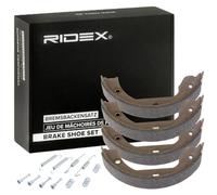 RIDEX 70B1779 Jeu de mâchoires de frein Arrière sans levier Compatible avec VW Transporter T5 Van 7HA, 7HH, 7EA, 7EH
