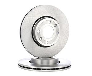 RIDEX 82B0079 2x Disque de frein Avant sans vis/boulons Compatible avec RENAULT Clio III 3/5 portes BR0/1, CR0/1