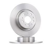RIDEX 82B0100 2x Disque de frein Arrière Ø276mm Hauteur: 45,5mm Épaisseur: 10mm Cercle de percage -Ø: 98mm plein